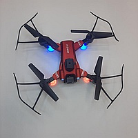 Дрон с двойной камерой. Квадрокоптер с HD камера и LED подсветкой