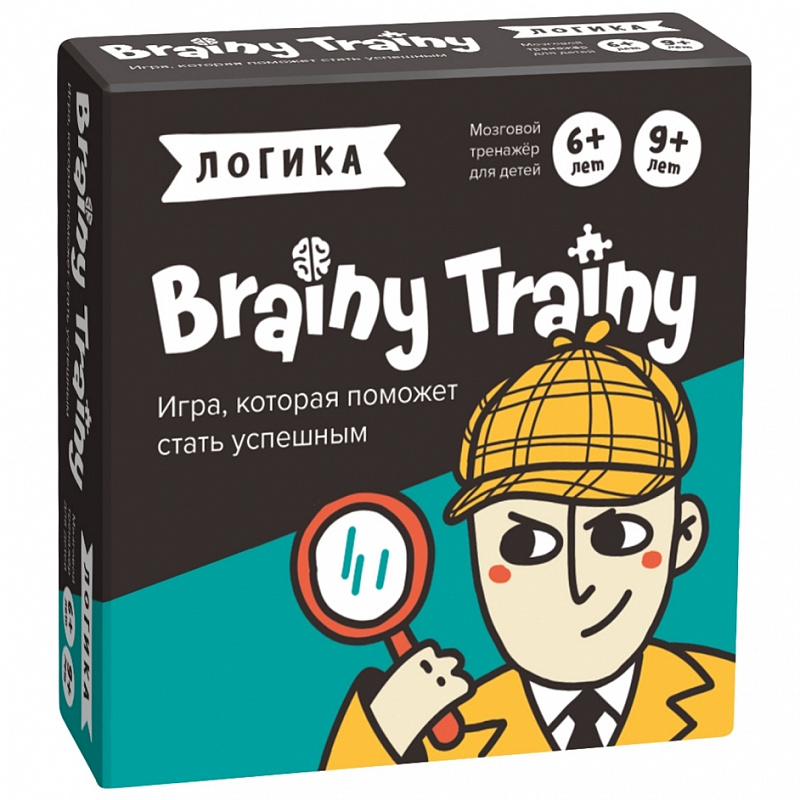 Игра настольная BRAINY TRAINY «Логика»