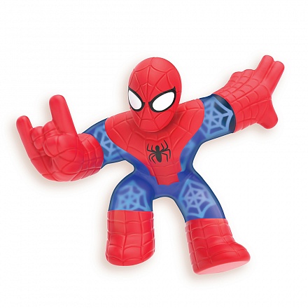 Игрушка тянущаяся «Goo Jit Zu», Гуджитсу фигурка «Человек-паук», большая.