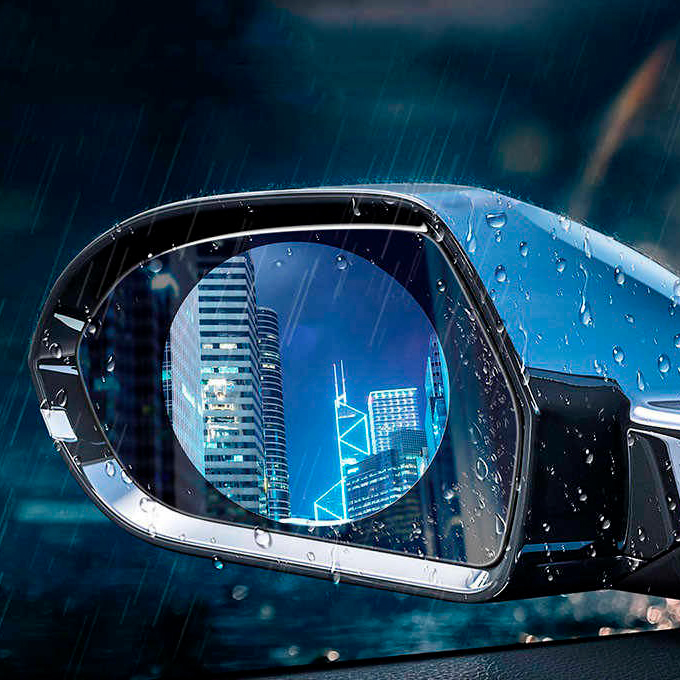Непромокаемая пленка для зеркала заднего вида автомобиля Baseus 0.15mm