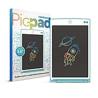 Планшет для рисования Pic-Pad Blue Rainbow, с ЖК экраном и функцией блокировки экрана, голубой, PPBLUE