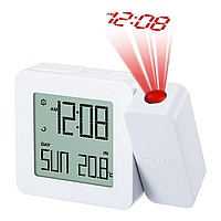 Проекционные часы с термометром Oregon Scientific, (белые)