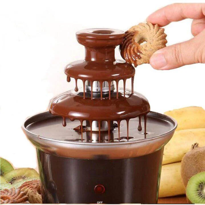 Шоколадный фонтан " Fondue Chocolate Fountain», мини