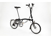 Складной велосипед Brompton H6L, цвет: Black (черный)