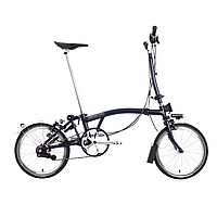 Складной велосипед Brompton, H6L,цвет: Cloud Blue (небесно-голубой)