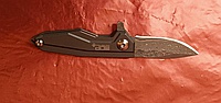 Титановый брелок для ключей (мини нож)